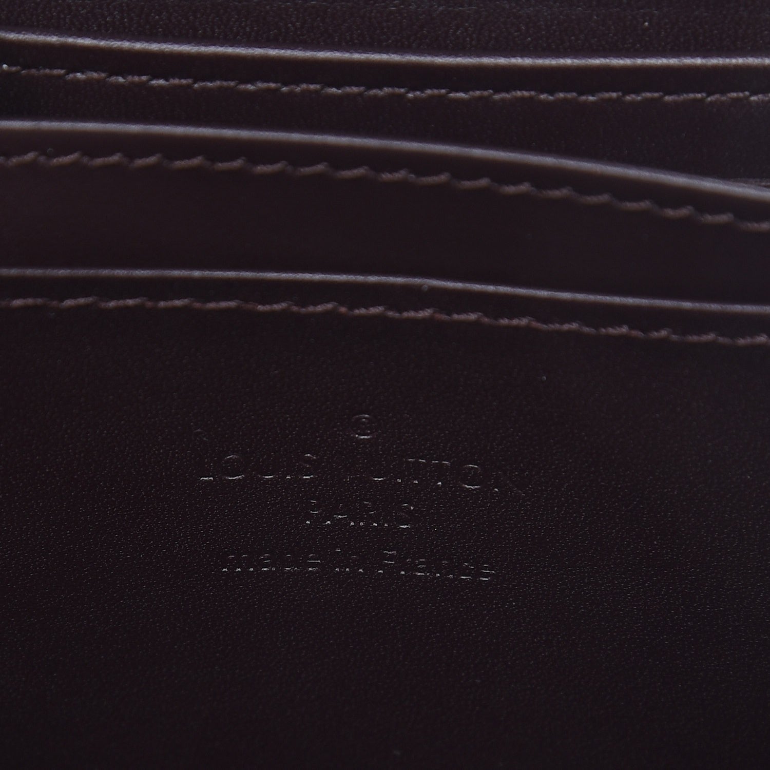 Louis Vuitton Vernis Zippy Coin Purse Wallet Amarante 6 of 7