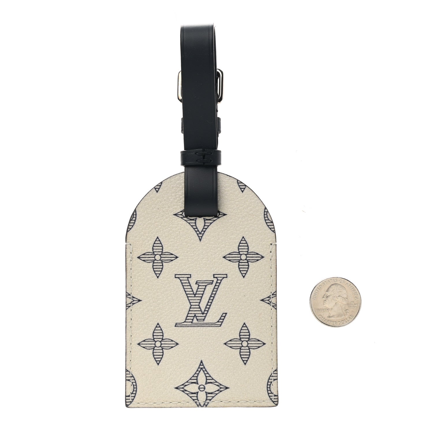 Louis Vuitton Savane Monogram Rhinoceros Chapman Luggage Tag 2 of 3