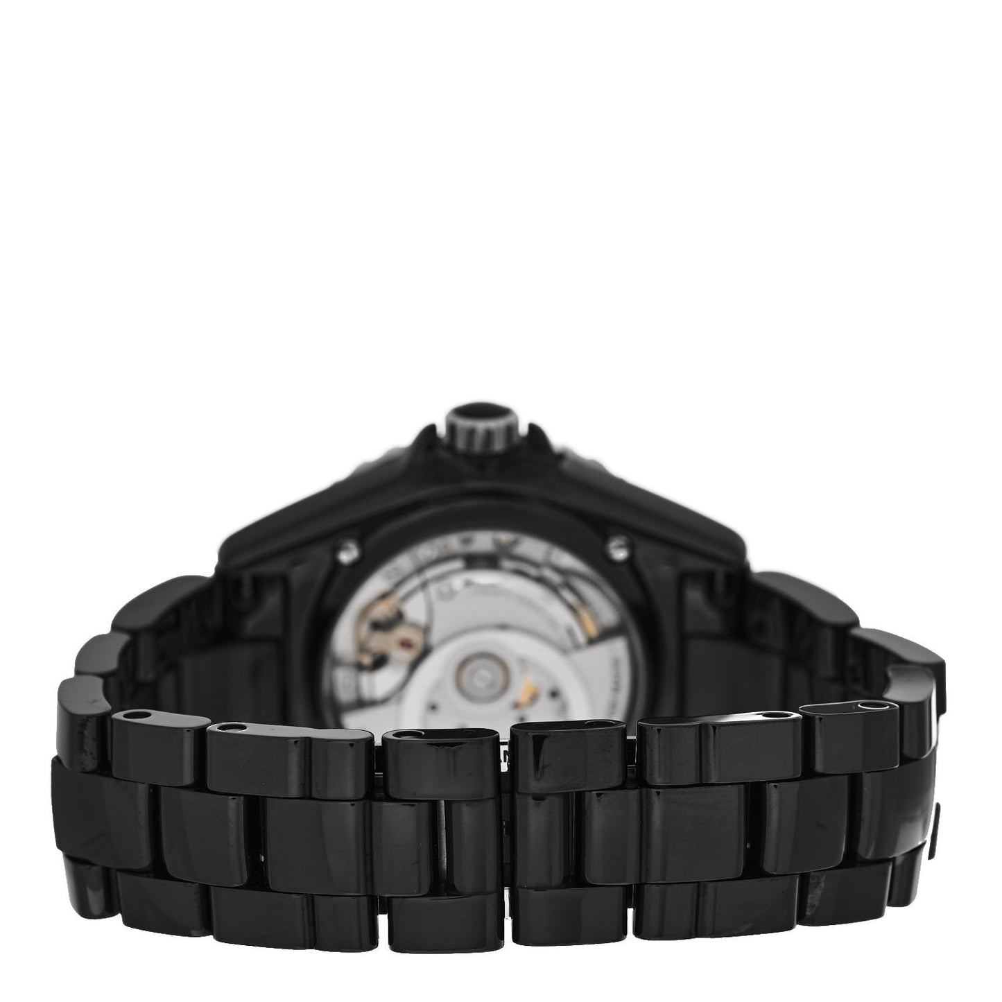 Stainless Steel Ceramic 38mm J12 Automatic Watch Black