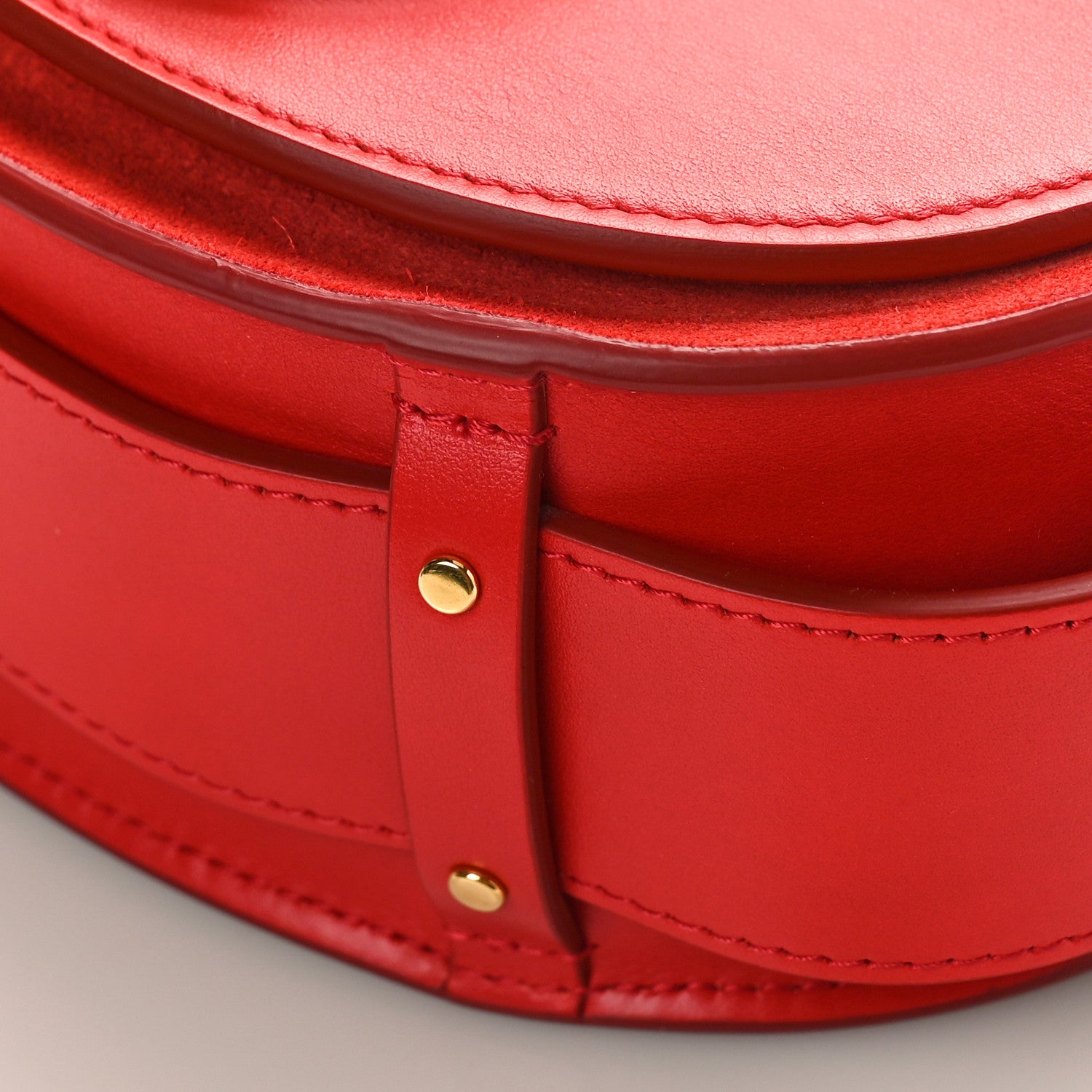 Chloe Calfskin Small Tess Bag Gipsy Red 7 of 7