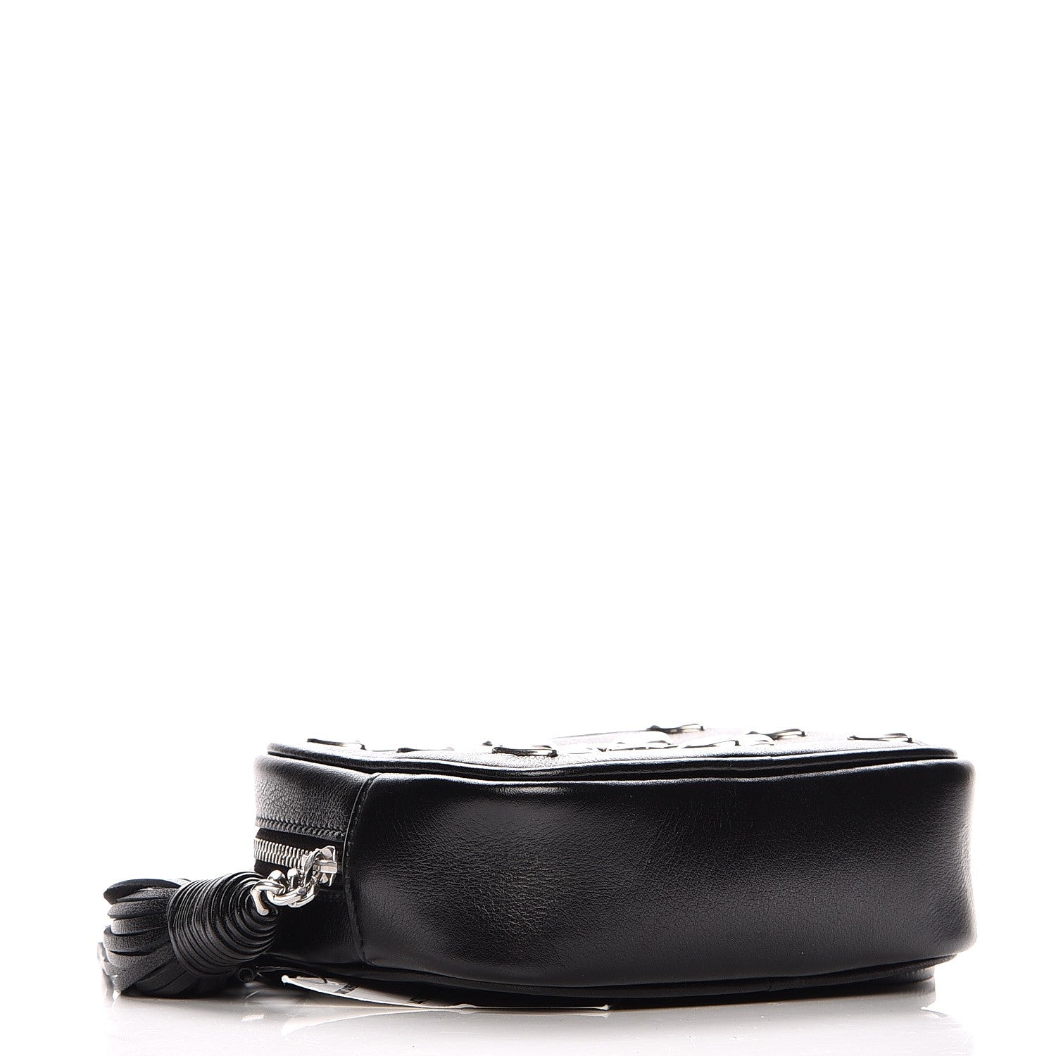 Saint Laurent Nappa Studded Monogram Heart Blogger Bag Black 4 of 6
