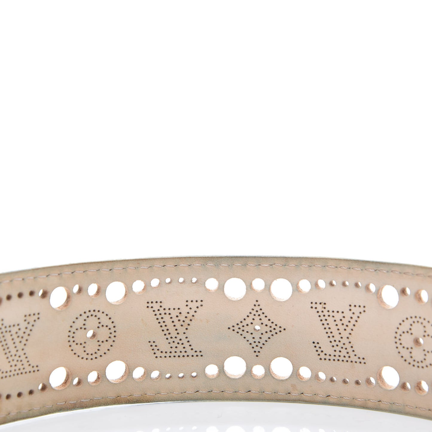 Nomade Perforation Belt 85 34 White