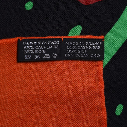 Hermes Silk Cashmere Graff Graffiti Shawl 140 4 of 8