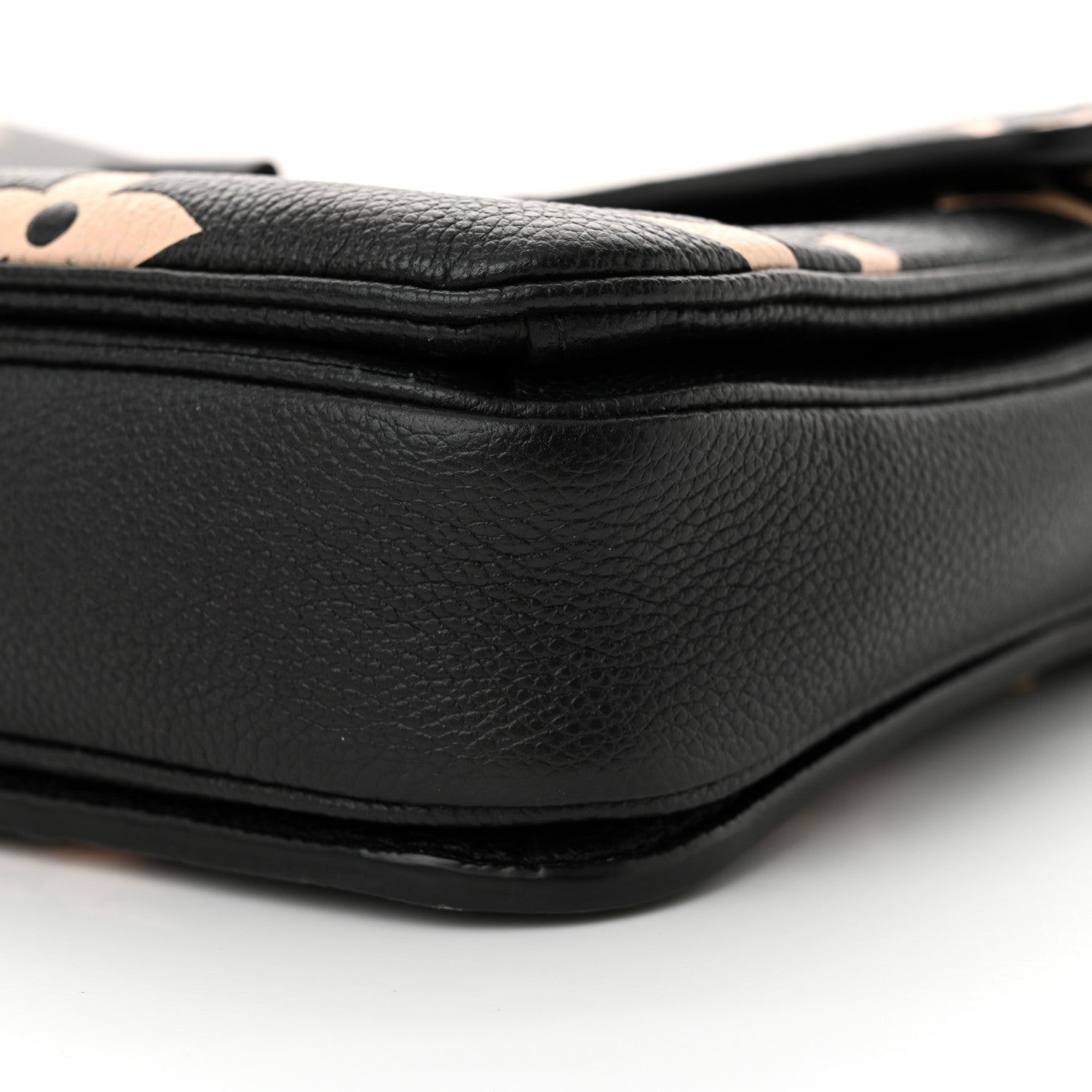 Louis Vuitton Empreinte Monogram Giant Pochette Metis Black Beige 9 of 9