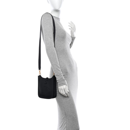 Hermes Taurillon Clemence Evelyne TPM Bleu Nuit 2 of 10