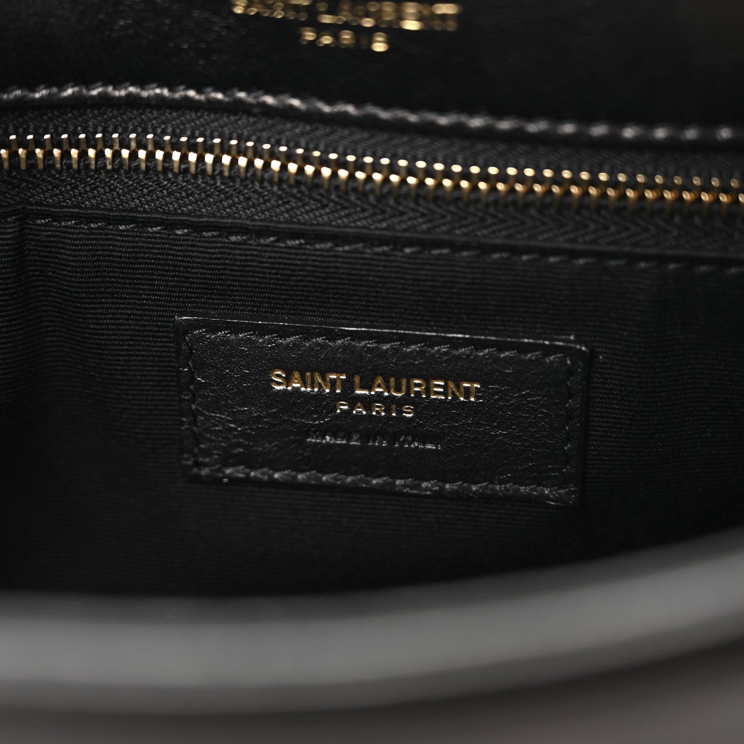 Saint Laurent Lambskin Matelasse Monogram Medium Niki Chain Satchel Black 6 of 10