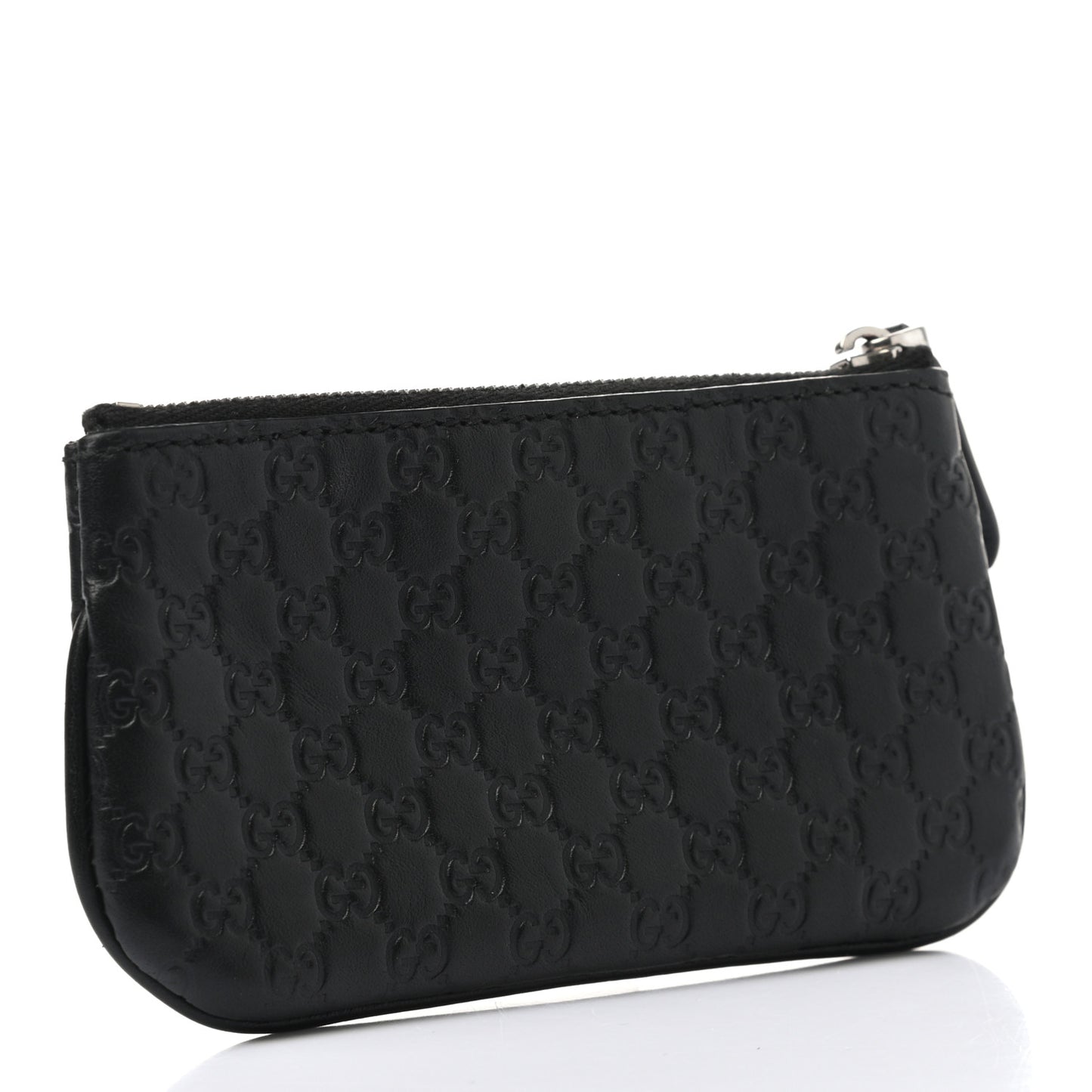 Microguccissima Key Ring Coin Case Black