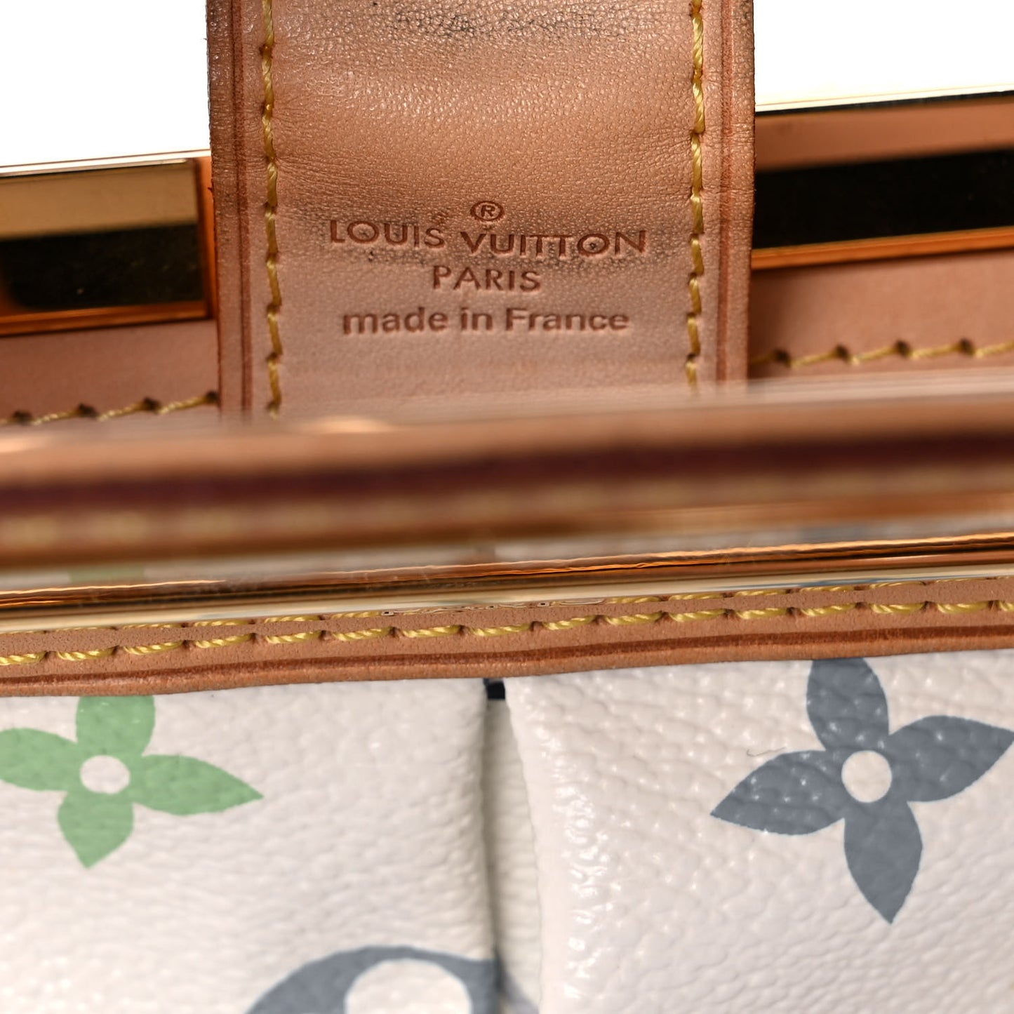 Monogram Multicolor Judy MM White