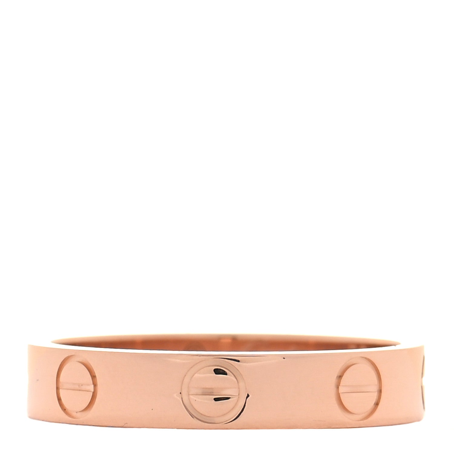 Cartier 18K Pink Gold 3.5mm LOVE Wedding Band Ring 50 5.25 1 of 5