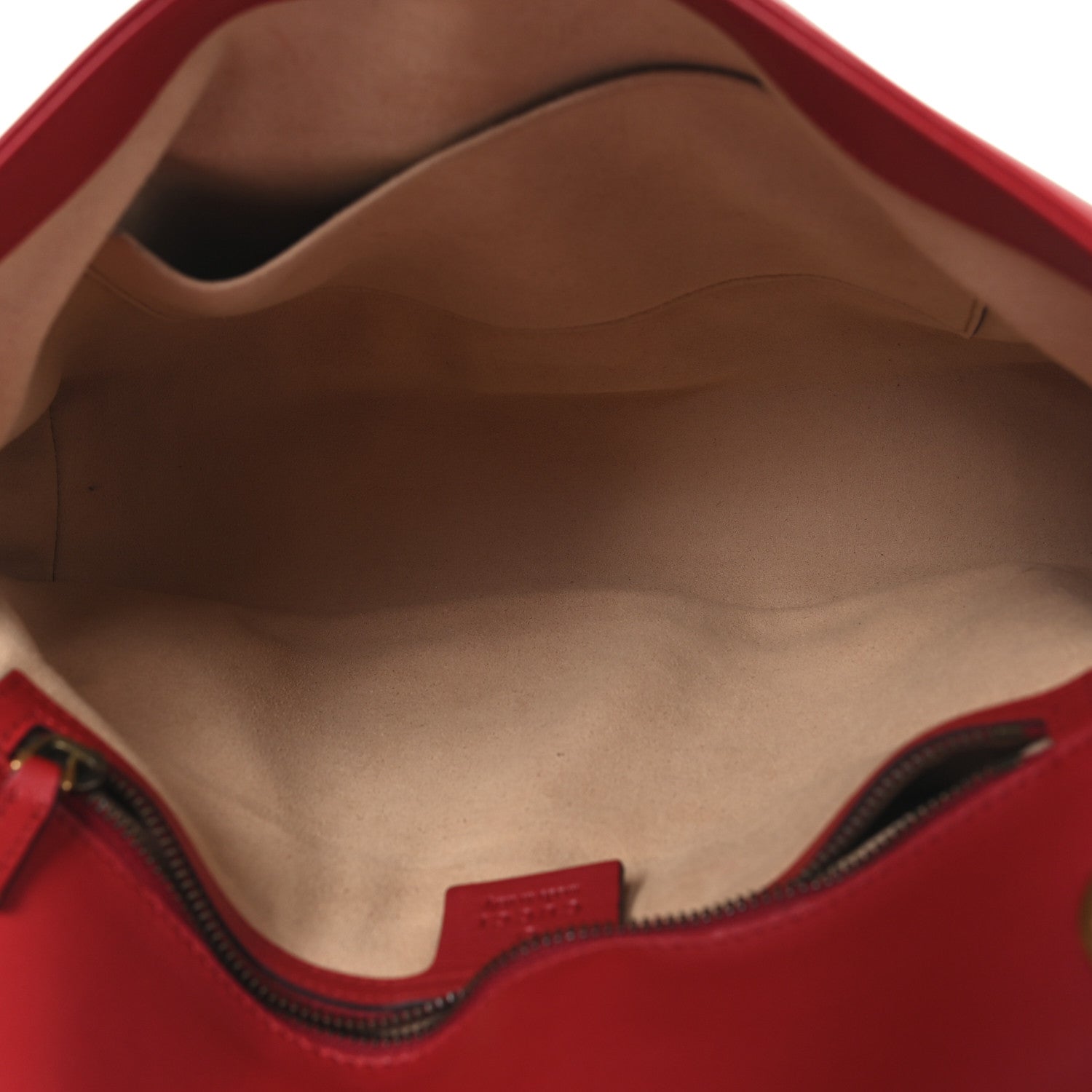 Gucci Calfskin Matelasse Medium GG Marmont Shoulder Bag Hibiscus Red 5 of 10