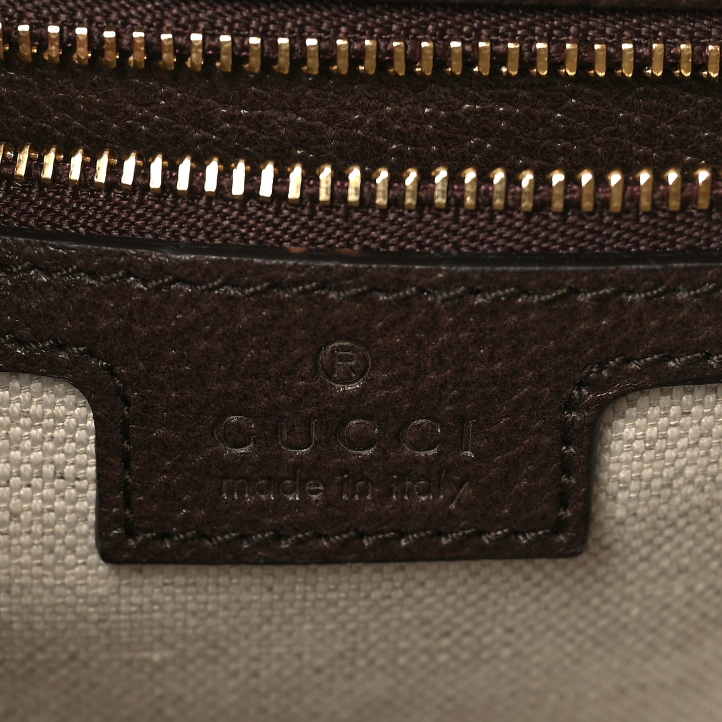 GG Supreme Monogram Textured Dollar Calfskin Web Studded Mini Ophidia Flap Shoulder Bag Beige Ebony New Acero