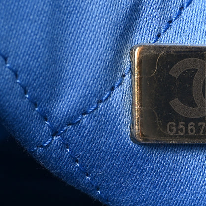 Chanel Shiny Calfskin Quilted Mini Chanel 22 Blue 7 of 11