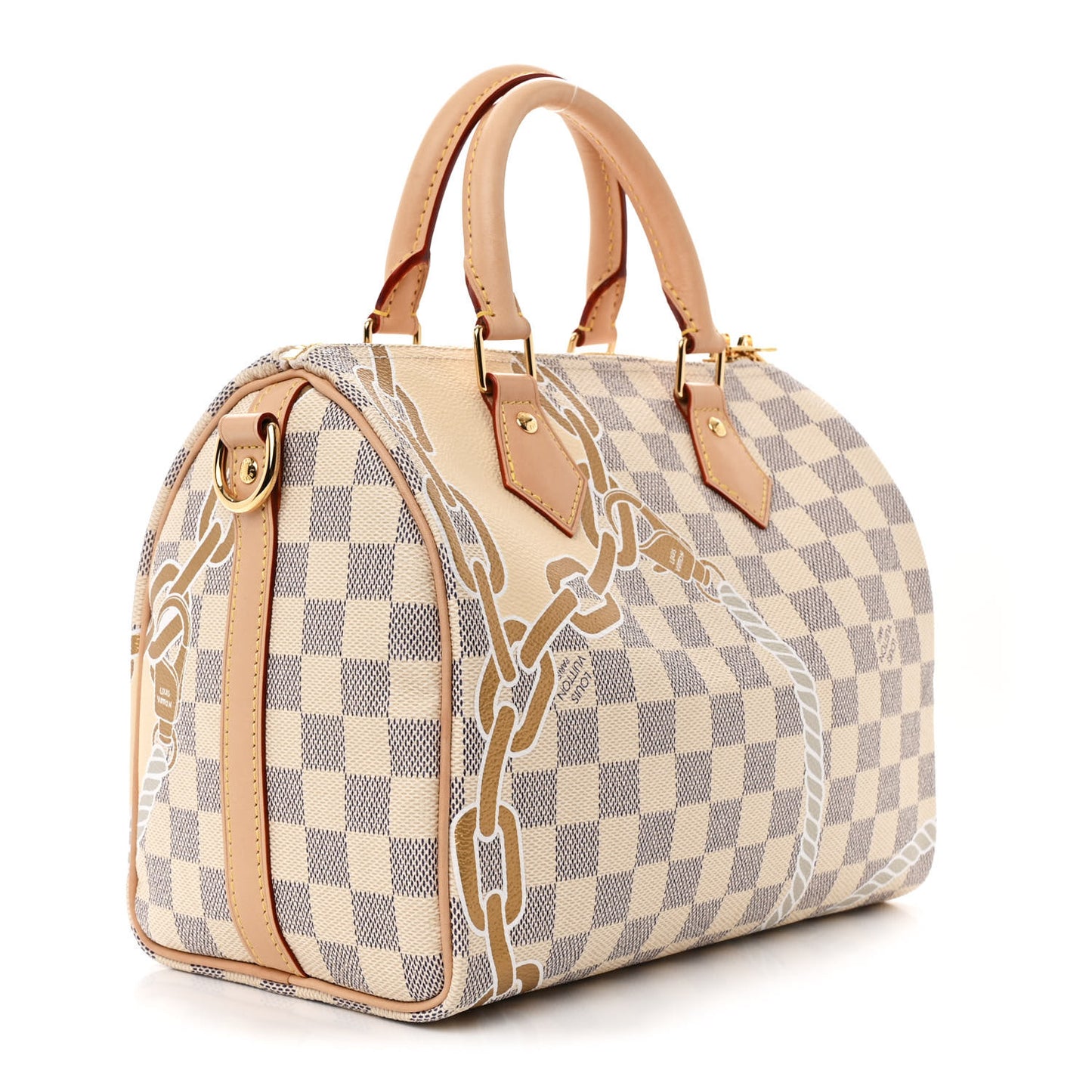 Damier Azur Nautical Speedy Bandouliere 25