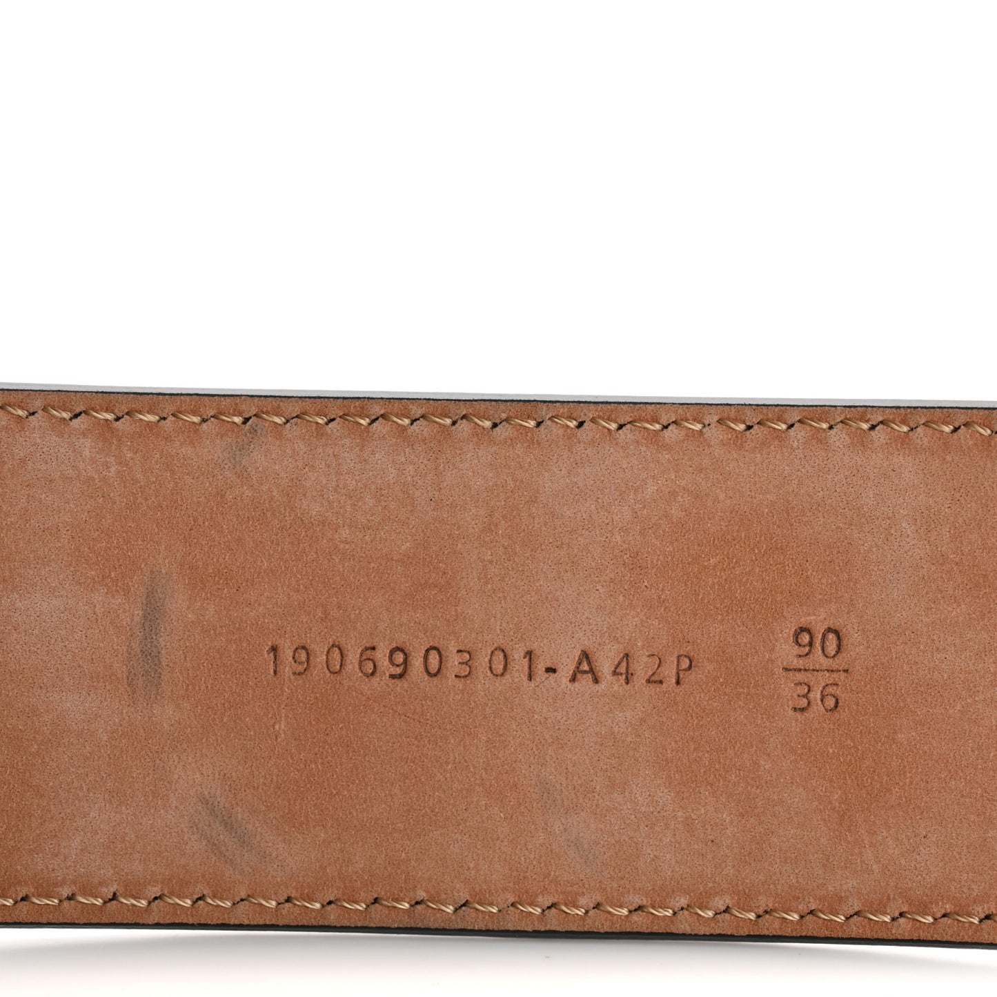 Calfskin F is Fendi FF 1974 Embossed Belt 90 36 Black