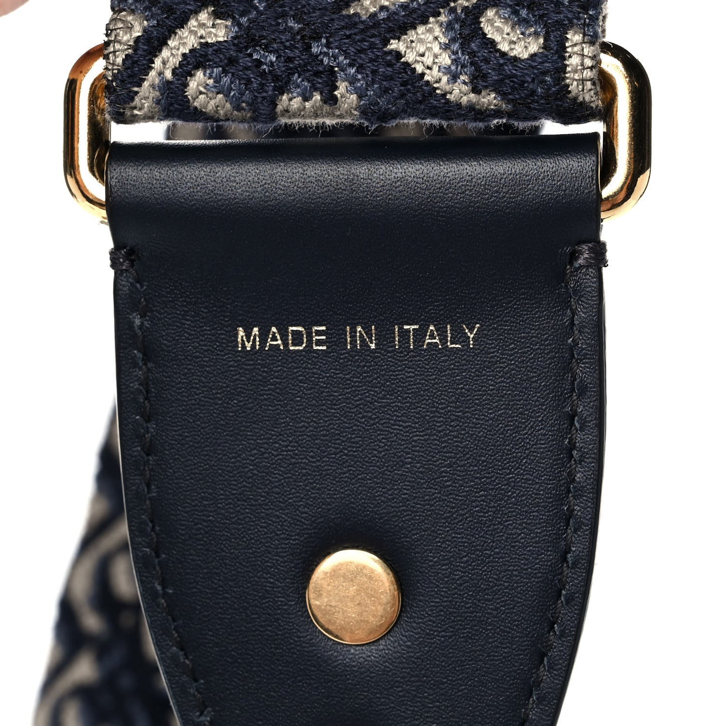 Oblique Adjustable Shoulder Strap Blue