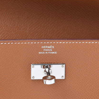 Hermes Epsom Kelly Longue Wallet Gold 6 of 8