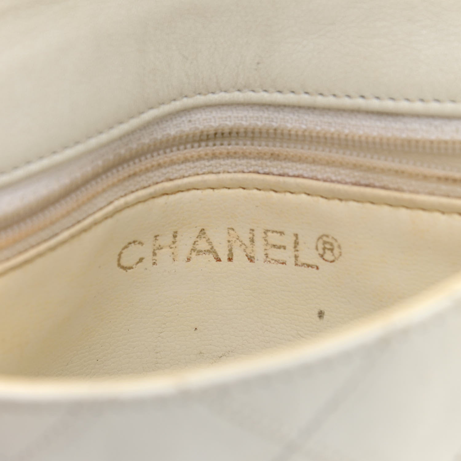 Chanel Lambskin Quilted Flap Waist Belt Bag 70 28 White 6 of 21