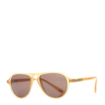 Tom Ford Maxime Sunglasses TF 107 Yellow 1 of 8