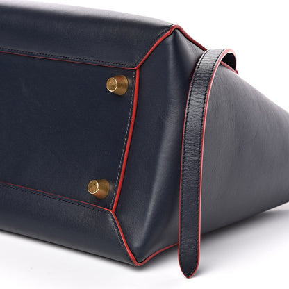 Celine Satin Calfskin Mini Belt Bag Navy Blue 11 of 11