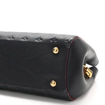 Louis Vuitton Empreinte Montaigne MM Marine Rouge 10 of 16
