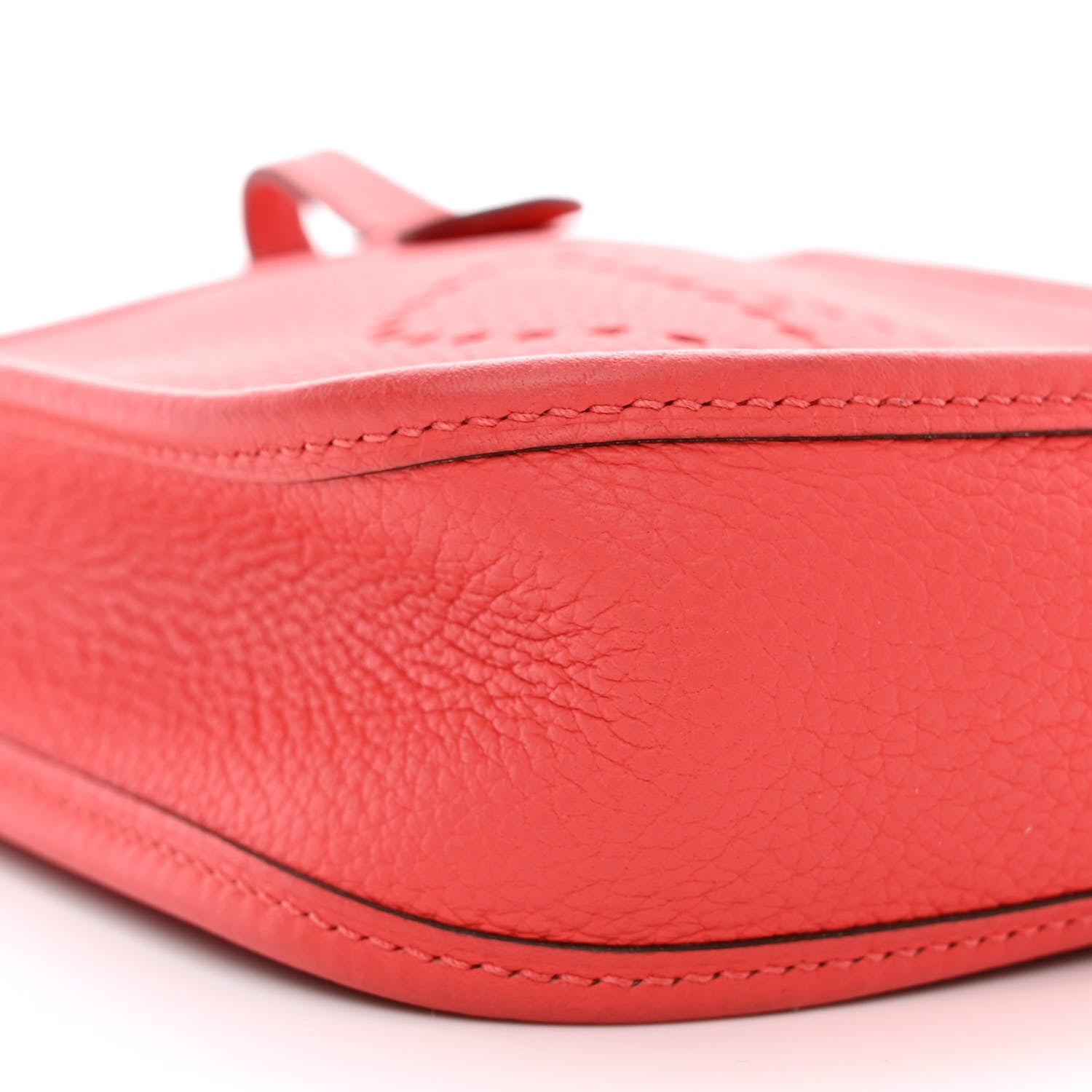 Hermes Taurillon Clemence Evelyne TPM Rouge Pivoine 9 of 13
