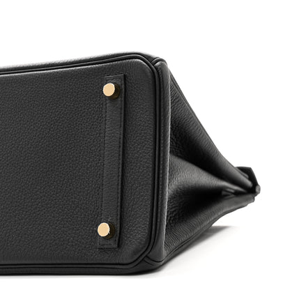Hermes Togo Birkin 30 Black 10 of 11