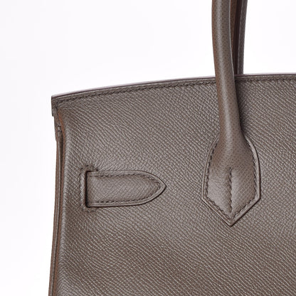 Hermes Epsom Birkin 30 Etain 28 of 35