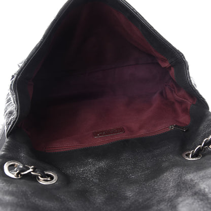 Chanel Iridescent Calfskin Fantasy Fur Backpack Grey 6 of 12