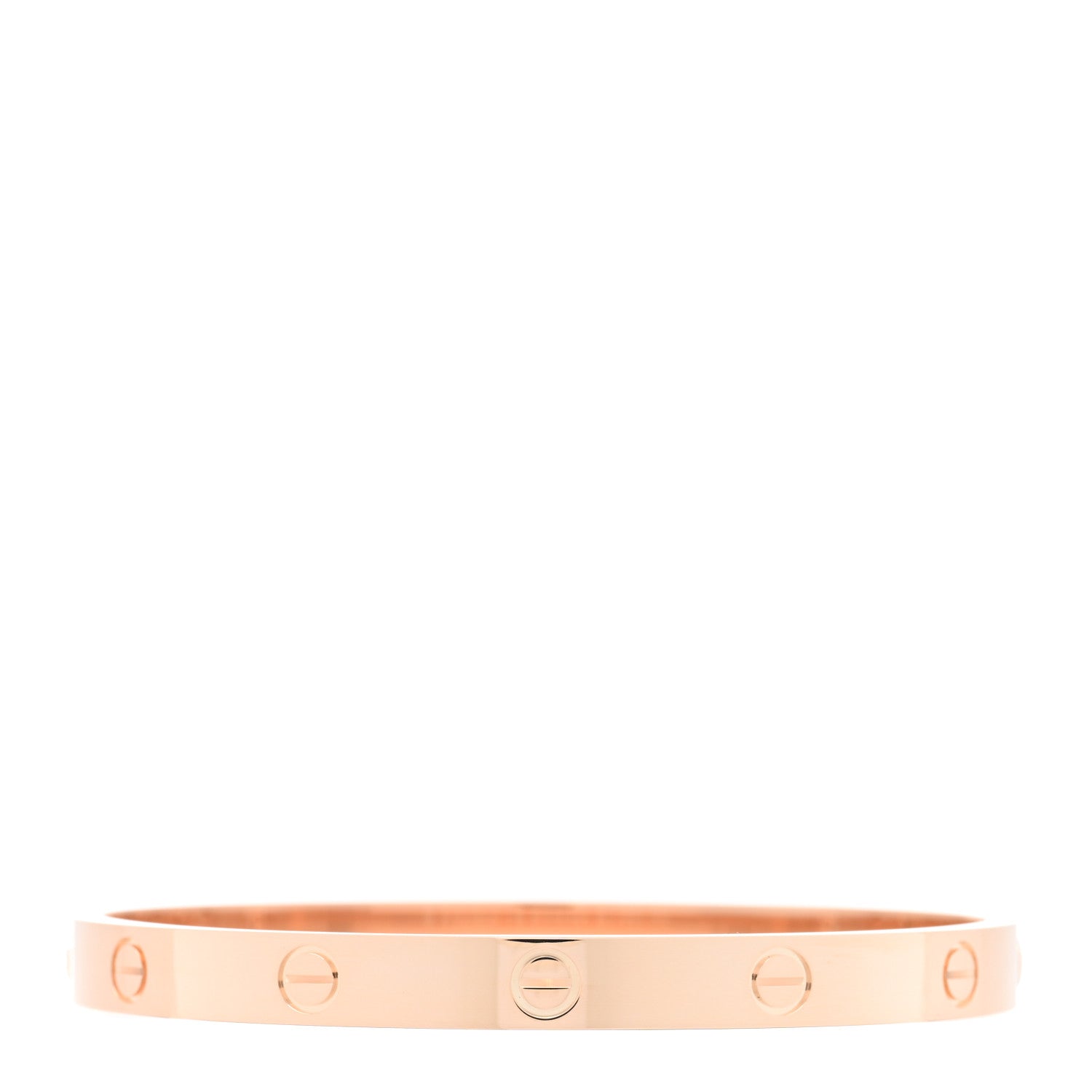 Cartier 18K Pink Gold LOVE Bracelet 18 1 of 7