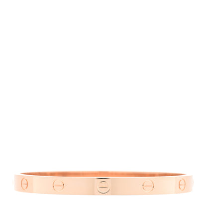 Cartier 18K Pink Gold LOVE Bracelet 18 1 of 7