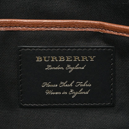 Burberry Derby House Check Abingdon Convertible Clutch Tan 6 of 9