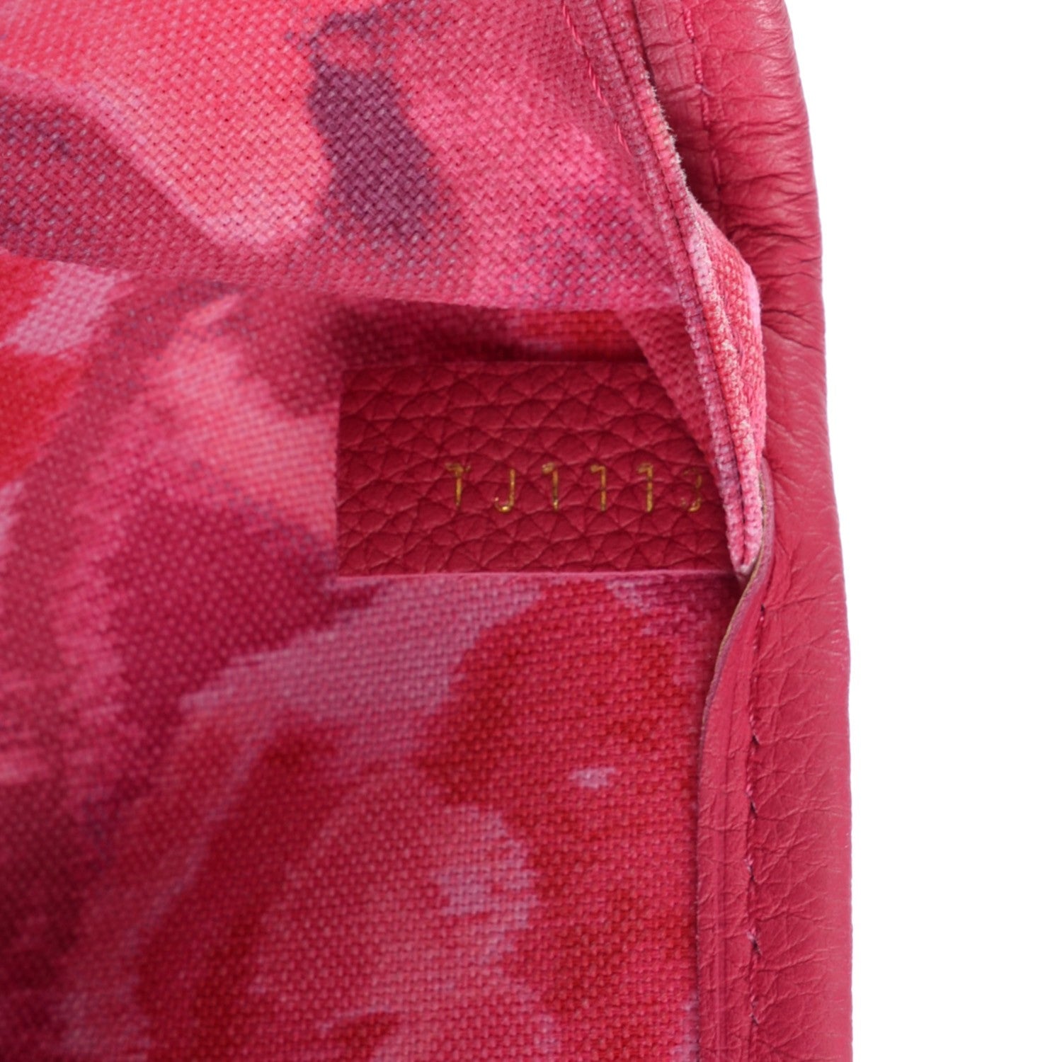 Louis Vuitton Monogram Articles de Voyage Ikat Neverfull GM Rose Indien 7 of 7