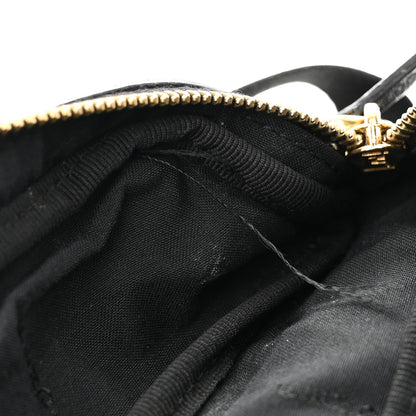 Fendi Cuoio Romano Metal Bug Eyes Pocket Belt Bag Black 11 of 14