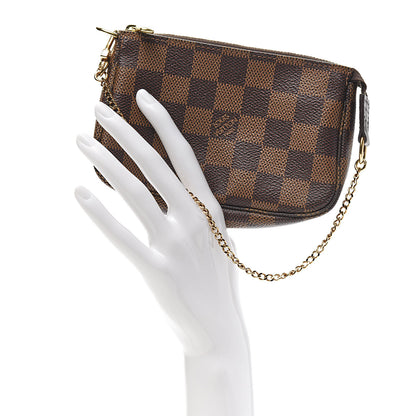 Louis Vuitton Damier Ebene Mini Pochette Accessories 2 of 8