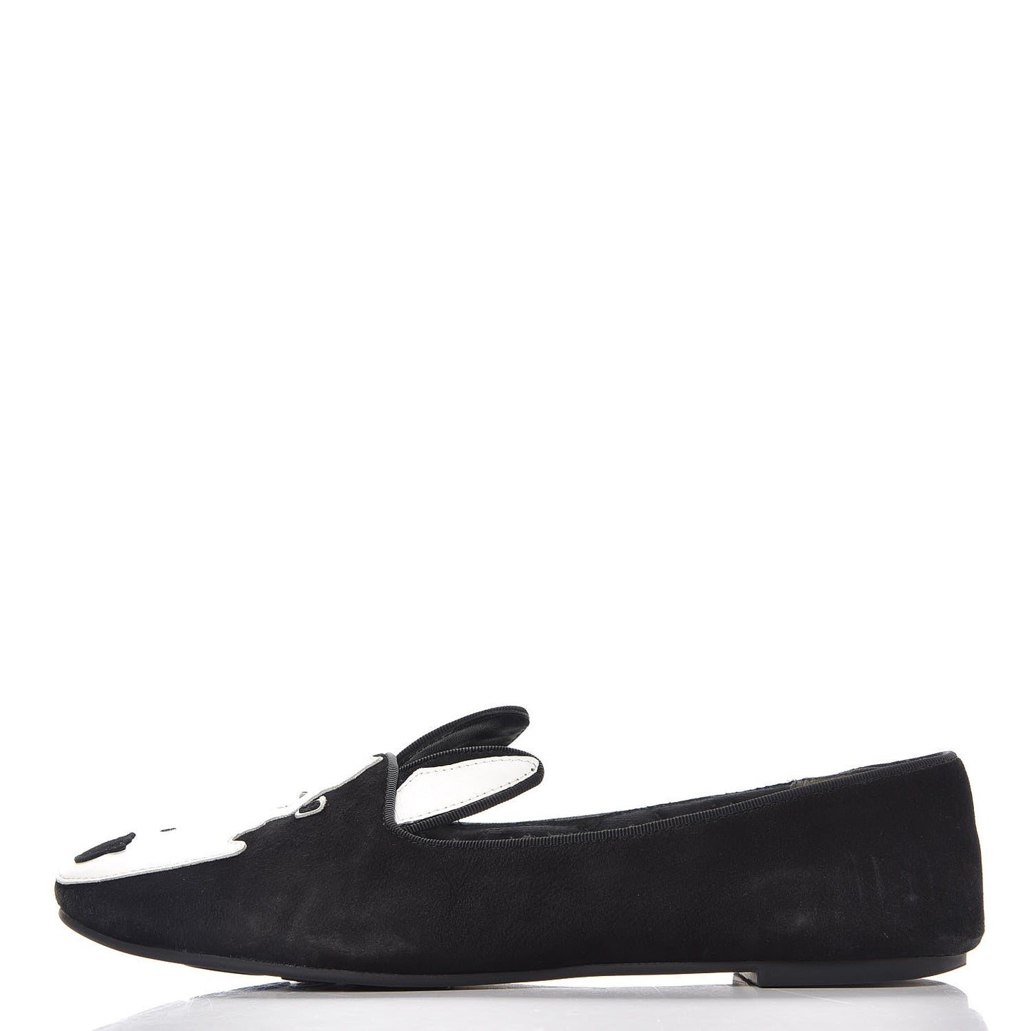 MARC By Suede Neville Dog Loafers 38.5 Black