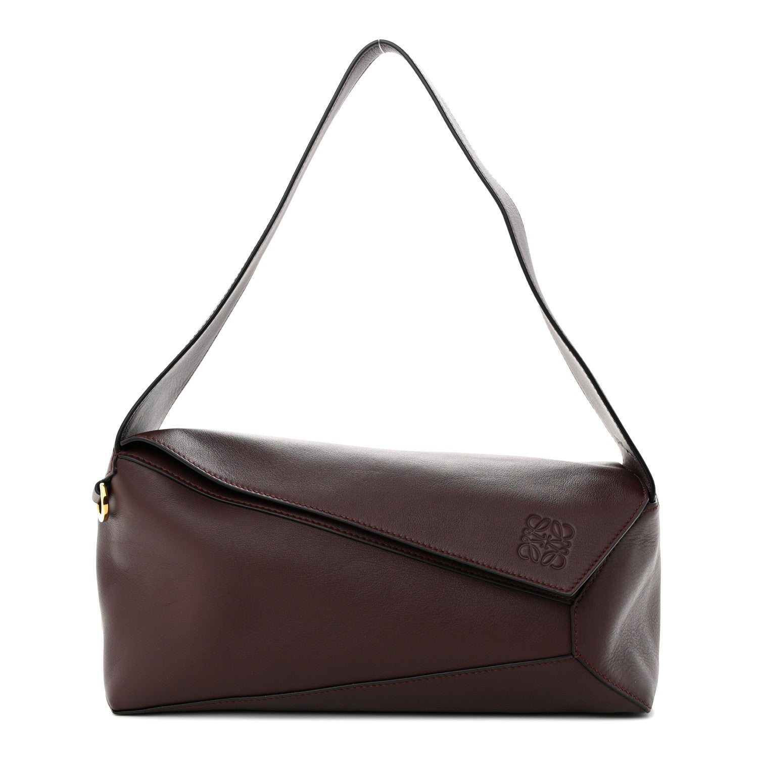 Loewe Calfskin Puzzle Hobo Prune 1 of 10