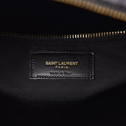 Saint Laurent Toile Classic Monogram Hold-All Duffle Black 7 of 12