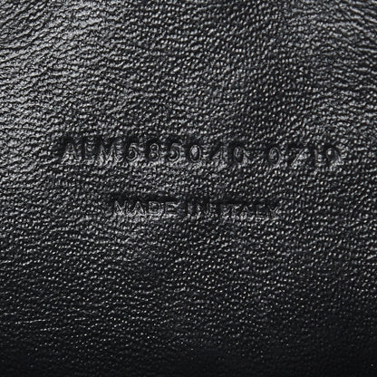 Saint Laurent Grain De Poudre Matelasse Monogram Mini Lou Camera Bag Dark Smog 7 of 10