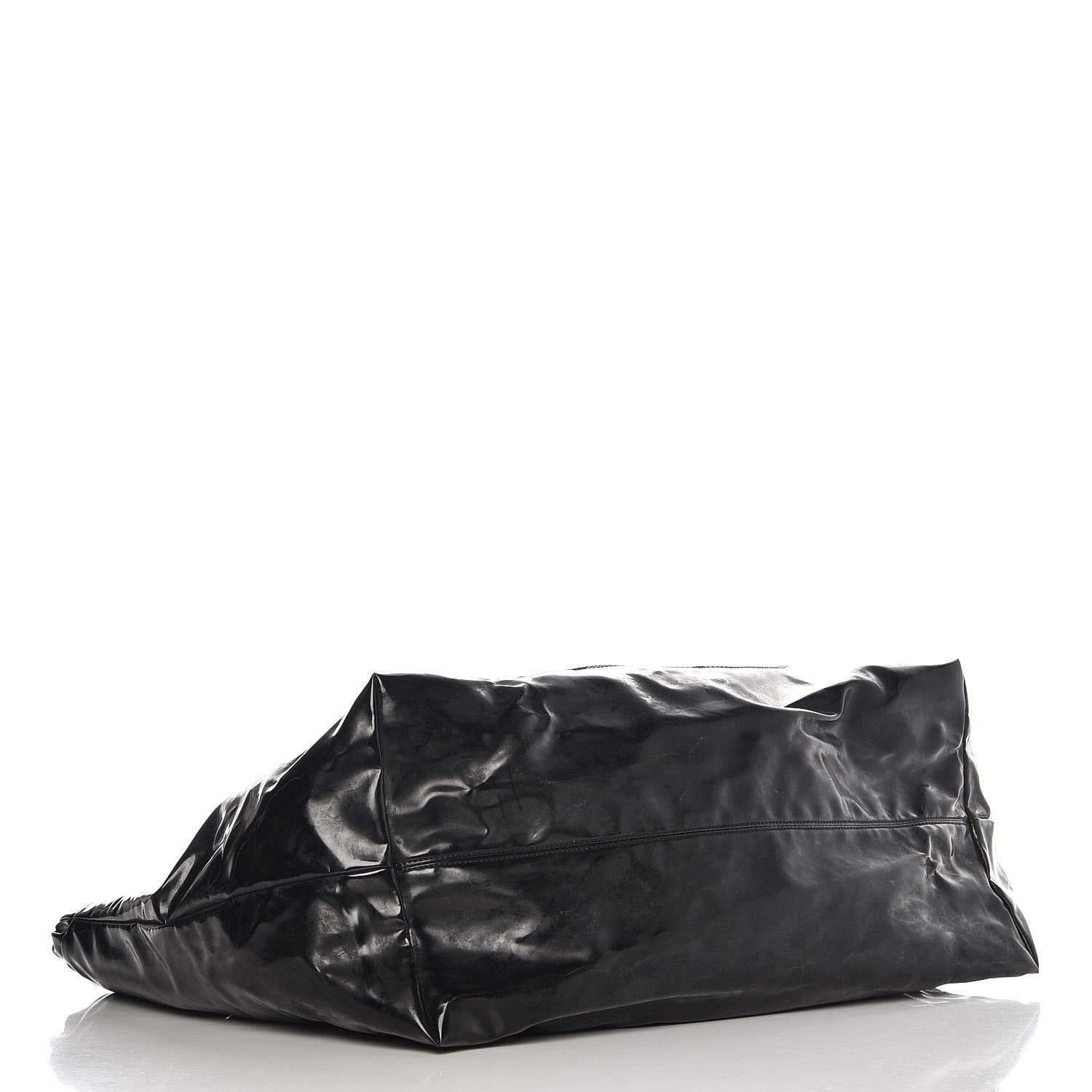 Chanel Vinyl XL Coco Cabas Black 4 of 8