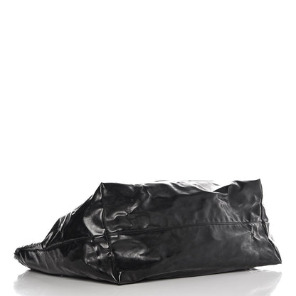 Chanel Vinyl XL Coco Cabas Black 4 of 8
