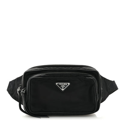 Prada Tessuto Nylon Belt Bag Black 1 of 8