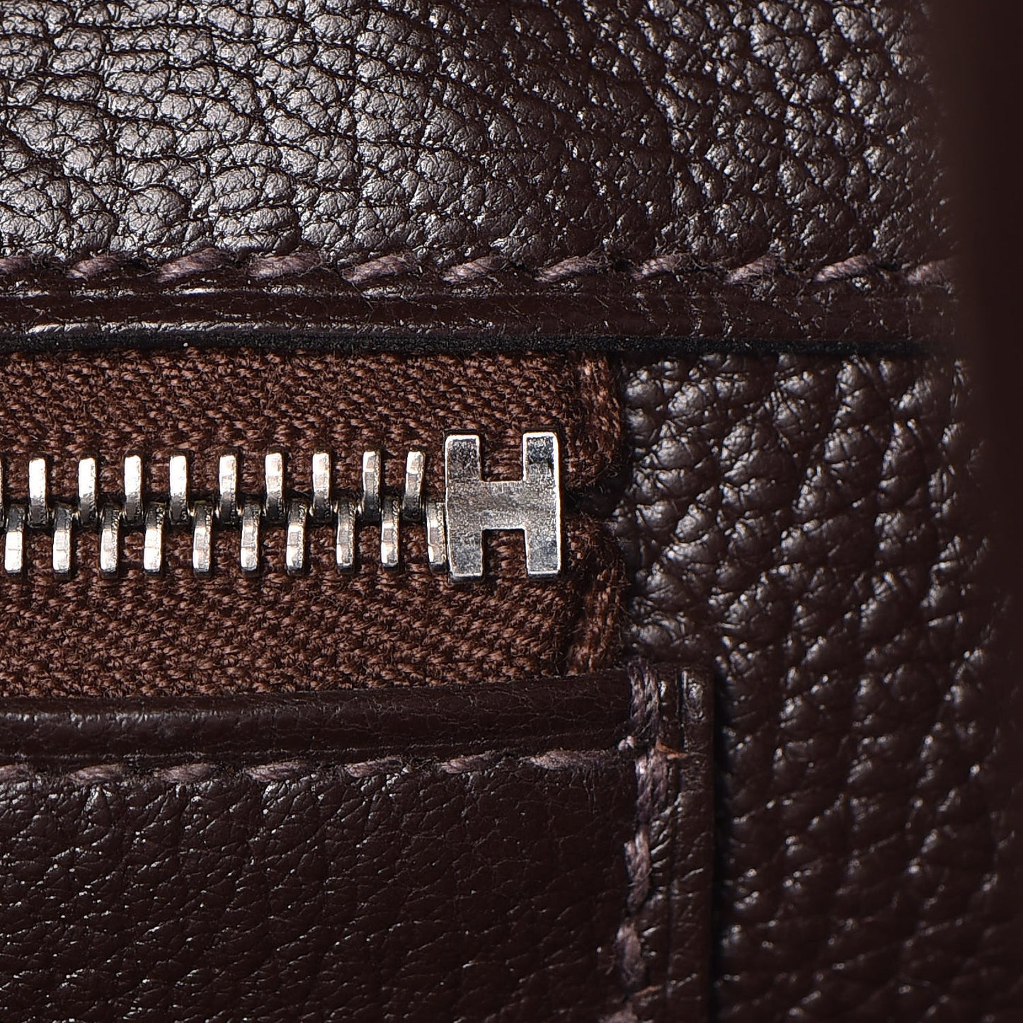 Epsom Birkin 35 Chocolate