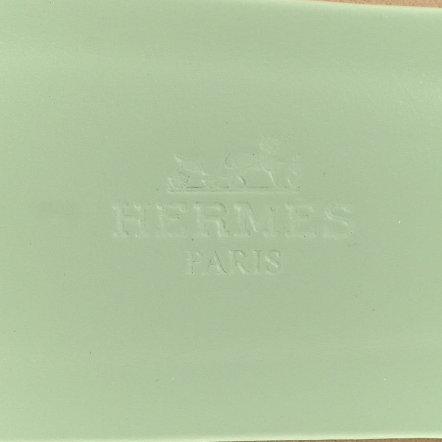 Hermes Epsom Oran Sandals 40 Vert Jade 7 of 10