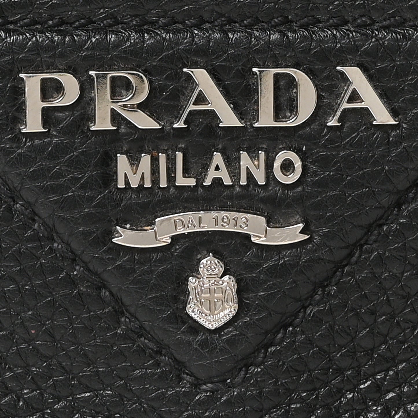 Vitello Daino Flap Crossbody Bag Black