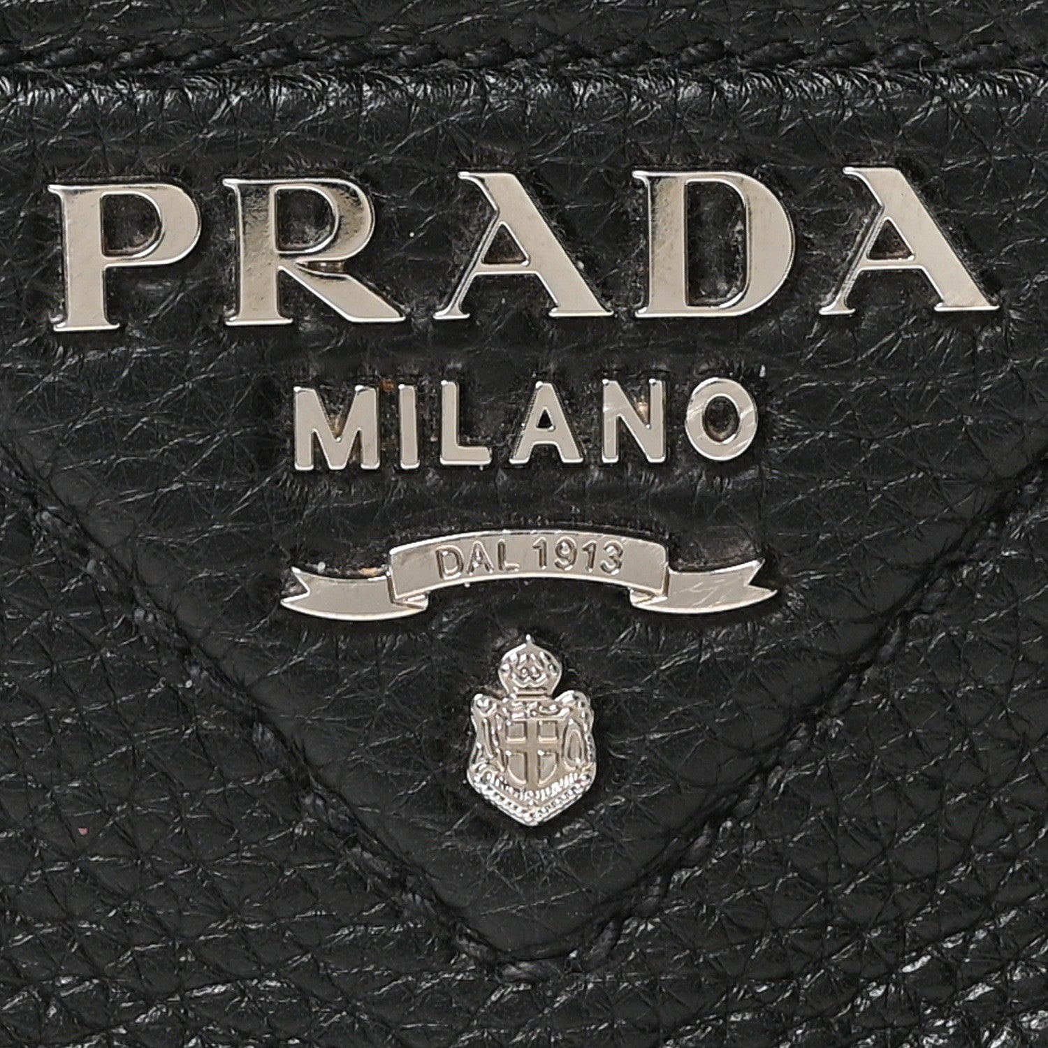 Prada Vitello Daino Flap Crossbody Bag Black 8 of 10