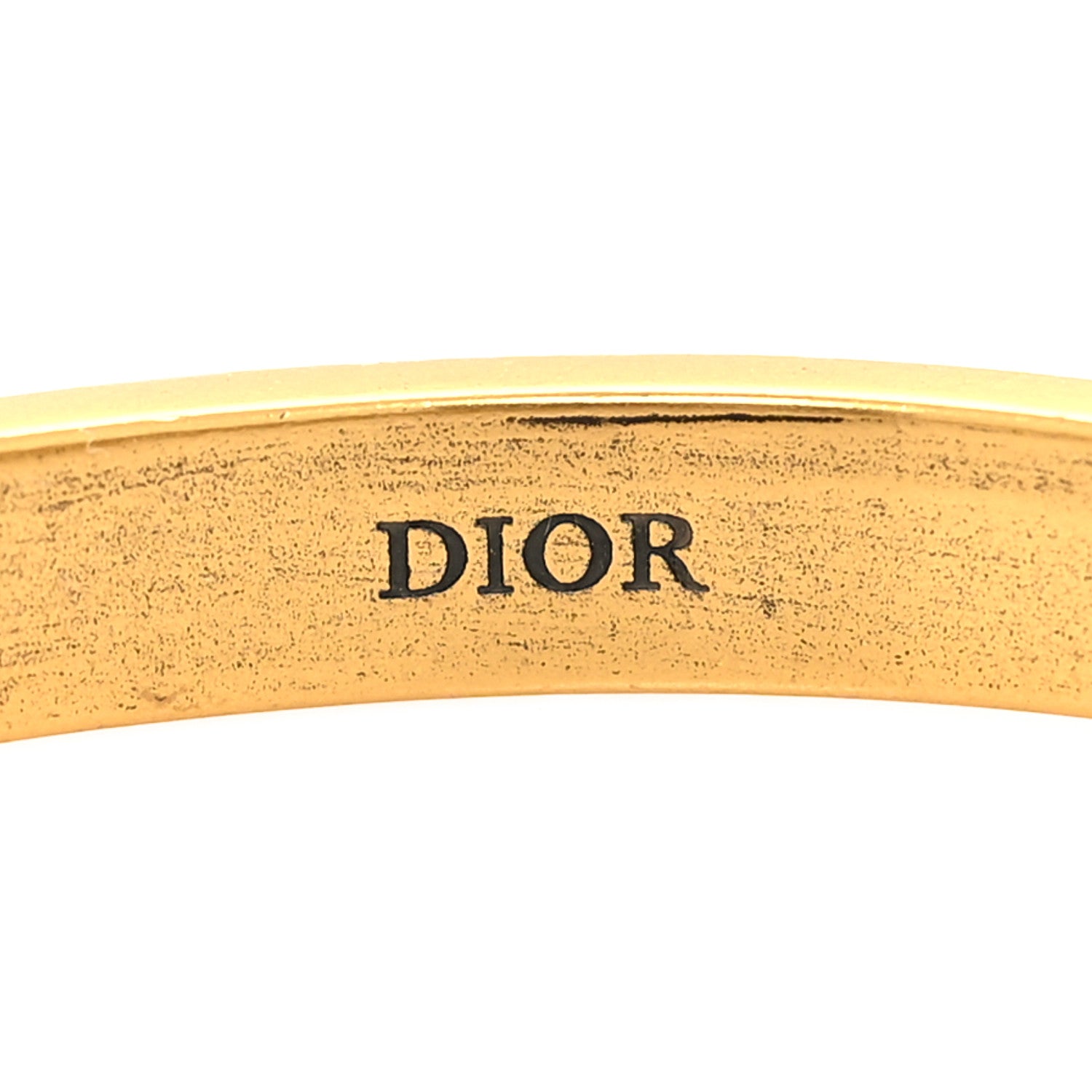 Christian Dior Metal J'Adior Bracelet Cuff Gold 4 of 4