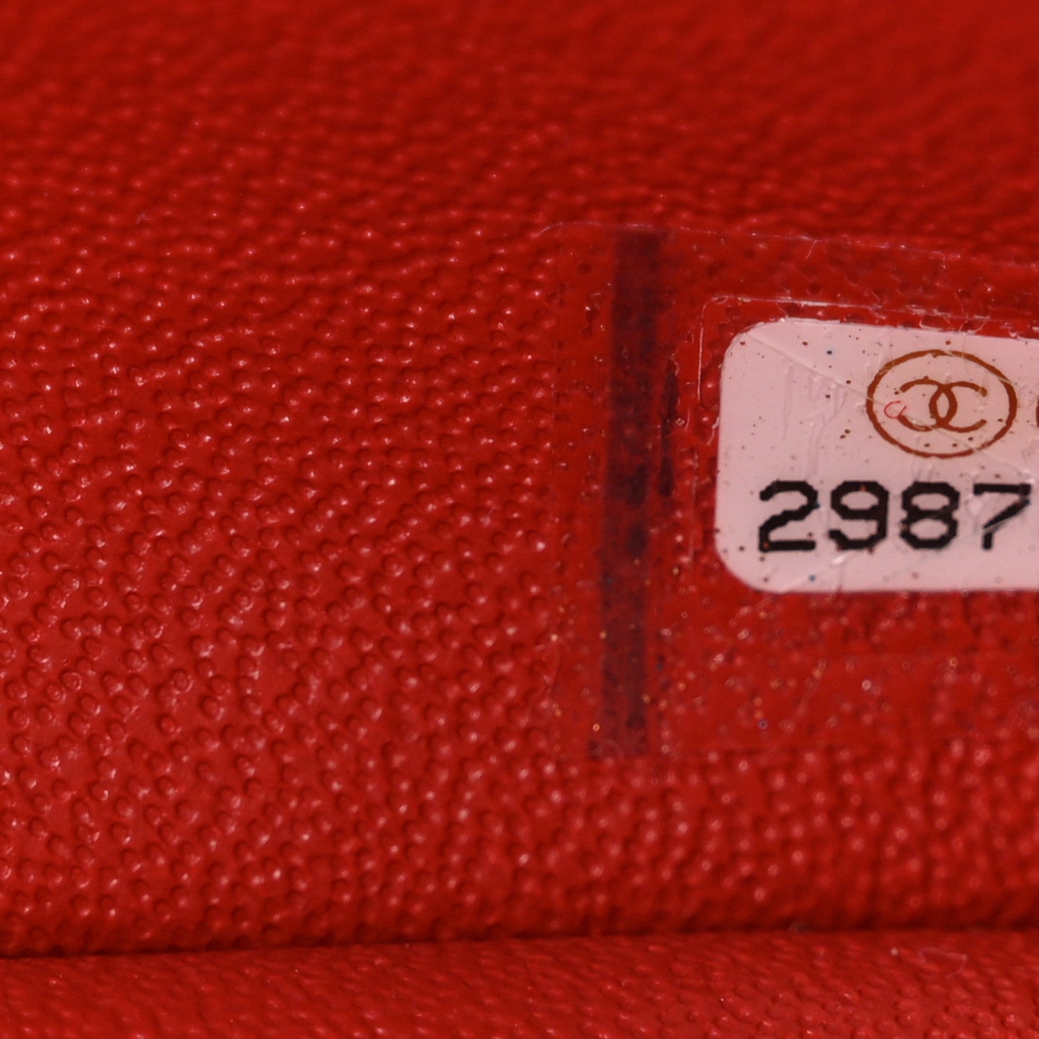 Chanel Lambskin Quilted Mini Rectangular Flap Red 7 of 11