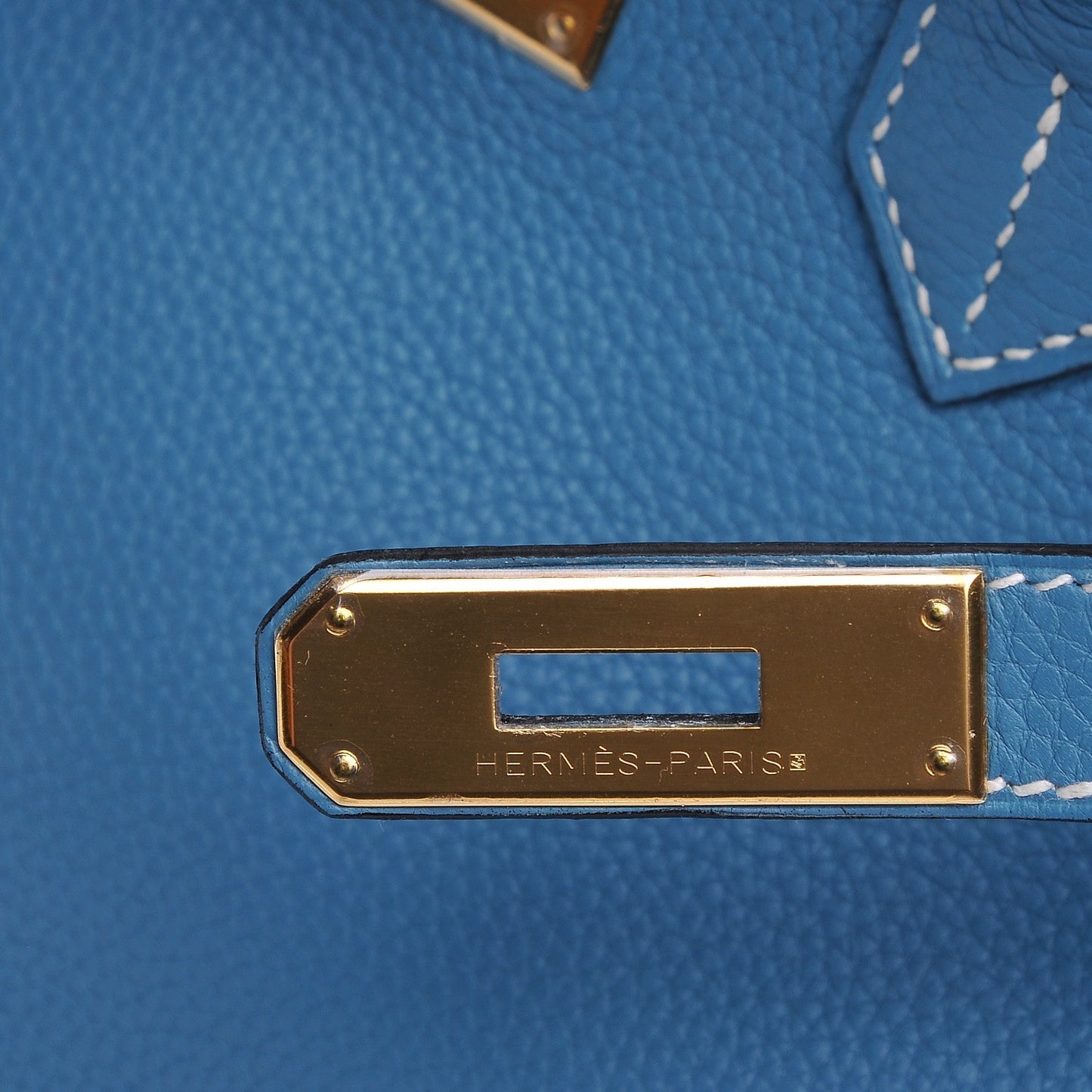 Togo Birkin 30 Blue Jean