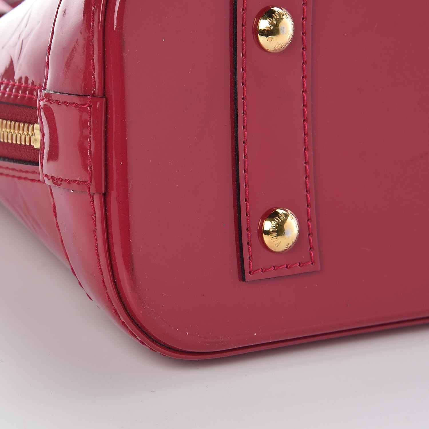 Louis Vuitton Vernis Alma BB Rose Indien 15 of 15