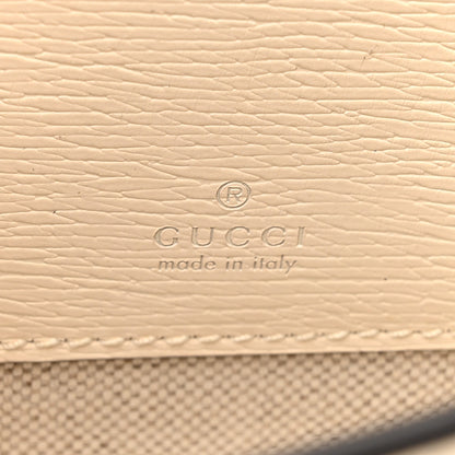 Gucci X PIKARAR Textured Dollar Calfskin Animal Print Mini Padlock Top Handle Shoulder Bag Beige Mystic White Multicolor 6 of 16